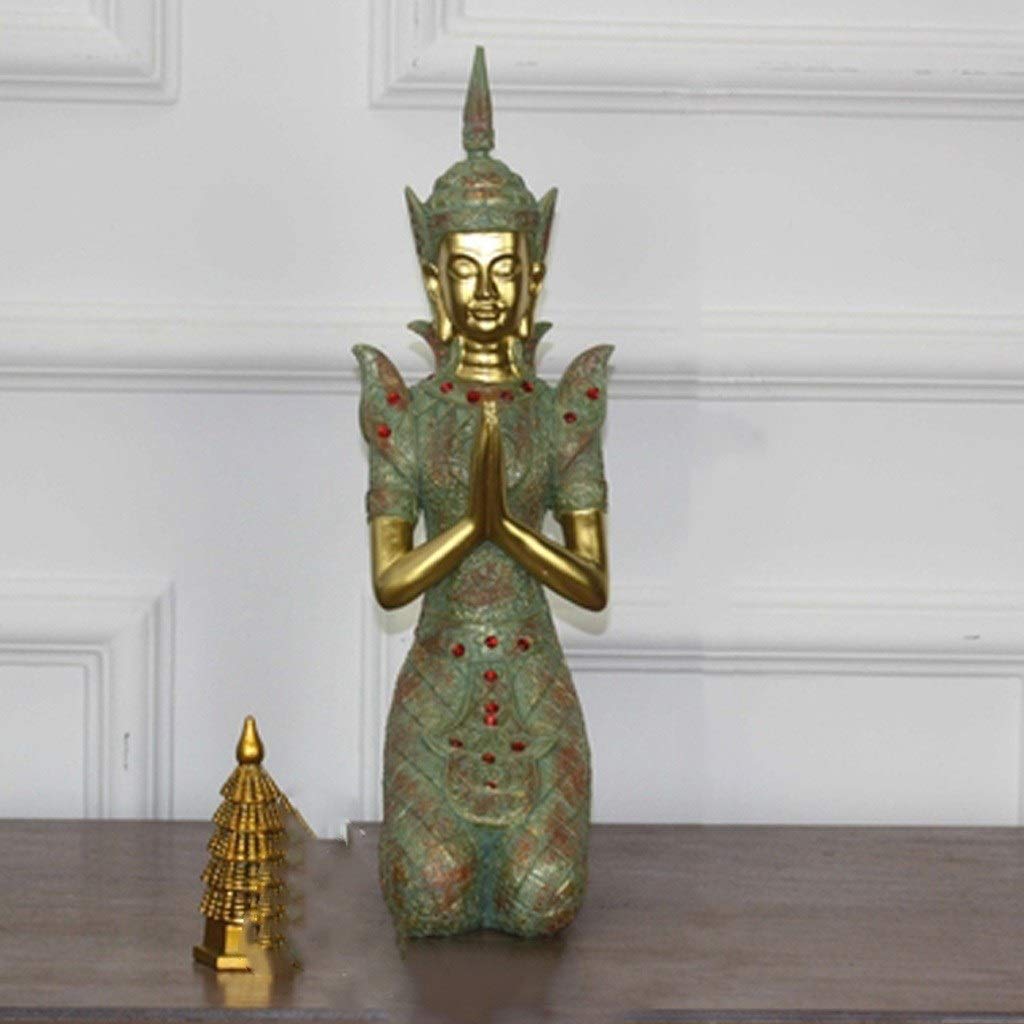 Buy Yuanyuanliu Big Buddha Statue Kneeling Thai SPA Club Lucky Buddha