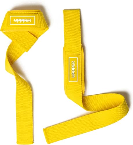 Miniatura 6 de UPPPER Correas de levantamiento de pesas con neopreno acolchado para peso muerto, entrenamiento de fuerza, entrenamientos de gimnasio, correas de