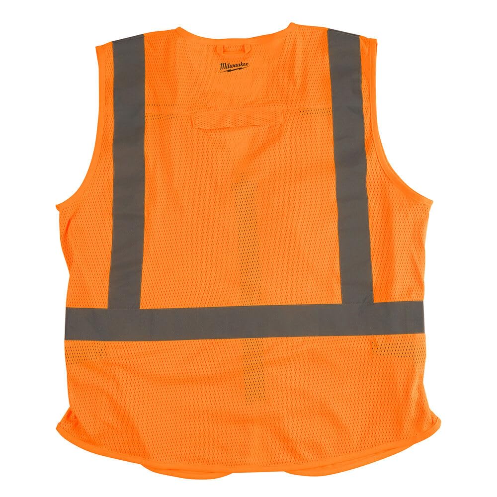 Amazon.com: Milwaukee Electric - HI VIS Orange Safety Vest-XXL