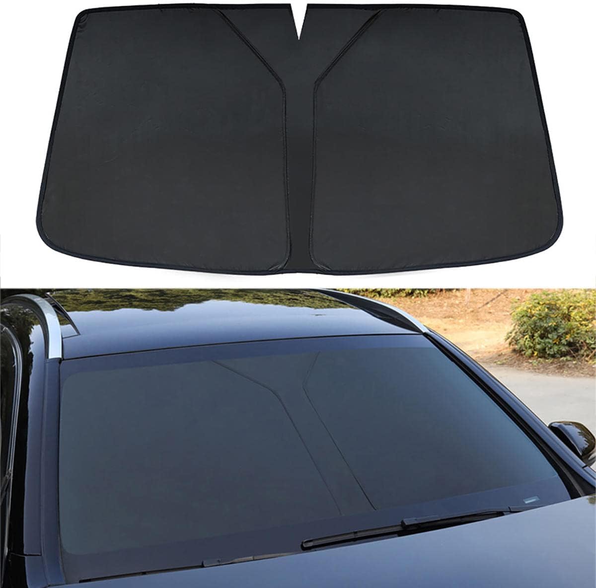 Car Windscreen Sun Shade for Lexus LBX 2023-2025, Front Window Visor Sunshades Foldable Anti-UV Sunscreen Protector Window Cover Car Accessorie