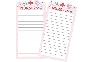 Customized Nurses Notepad 8in x 4in with Nurse Accessories for Work Nurse Appreciation Gifts