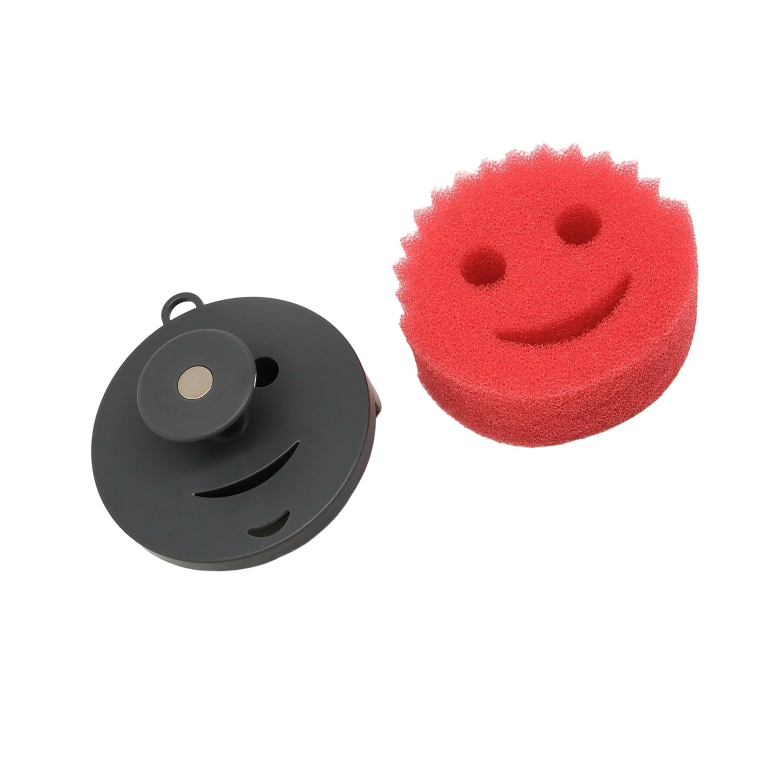 Smiles Themed Sponge Kitchen Sponge with Strong Power and Ventilation to Odors for Flexible Usage Spongiform Planner