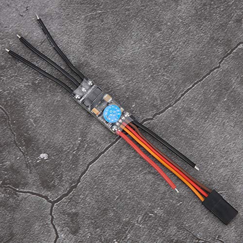 ESC 7A controlador de velocidad ultra ligero y sin escobillas para ala fija RC
