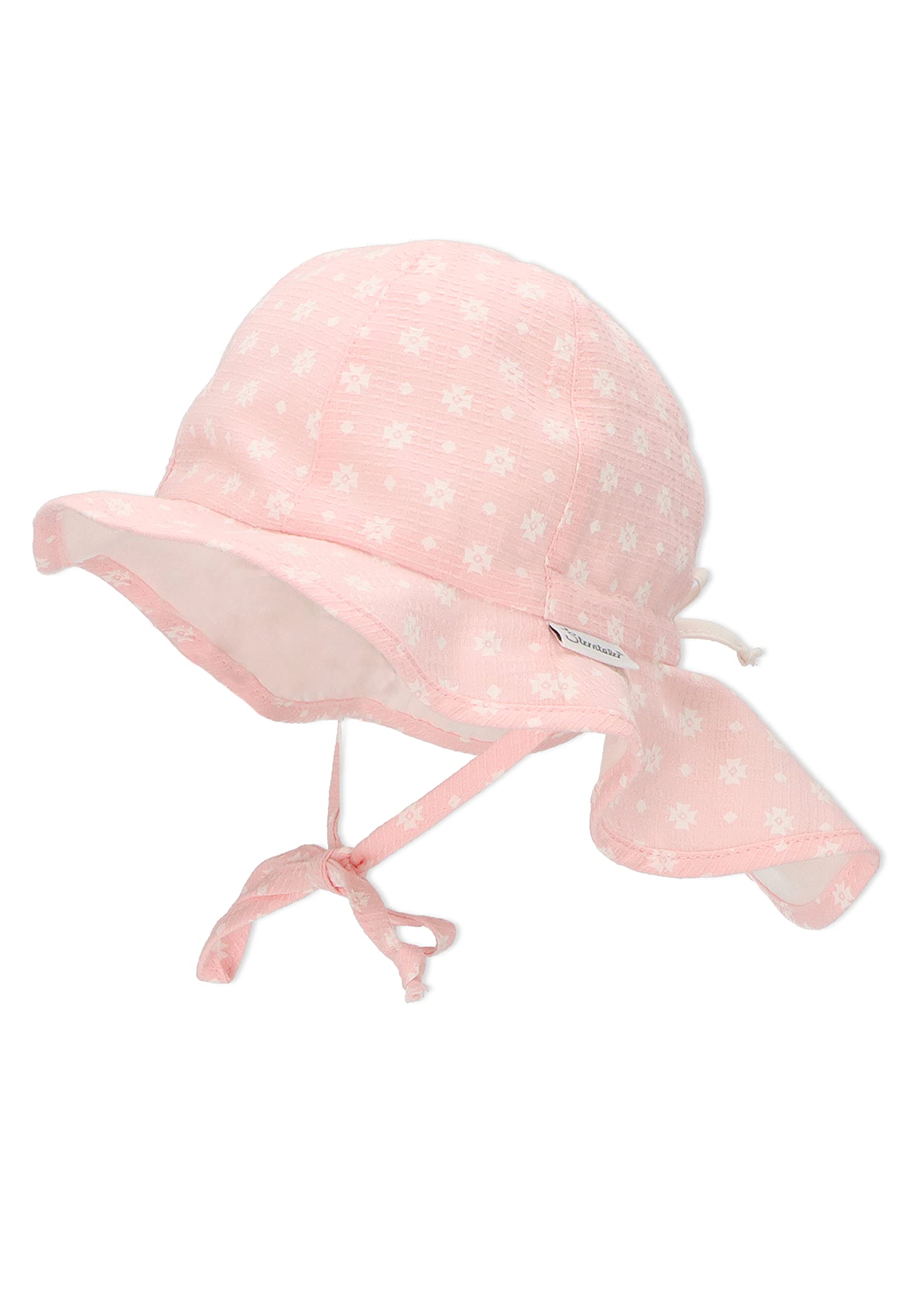 Sterntaler Sonnenhut Blümchen | In Beige