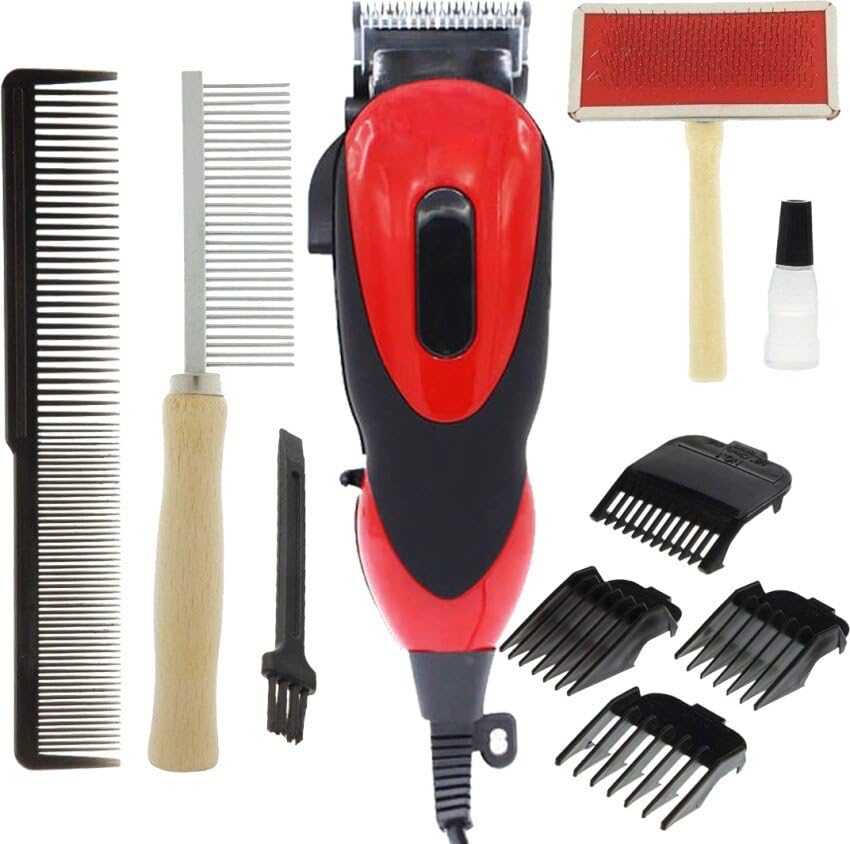 See full amazon price history chart for KM 832 Professional Corded Pet Trimmer for all kinds of Hair with Full ACCESSORIES & KIT for Dog, Cat, Horse, Rabit & other Kind of Hairy Animals KM 832 Professional Corded Pet Trimmer for all kinds of Hair with Full ACCESSORIES & KIT for Dog, Cat, Horse, Rabit & other Kind of Hairy Animals (B0CMTNZ614) Amazon Price History, Amazon Price Tracker