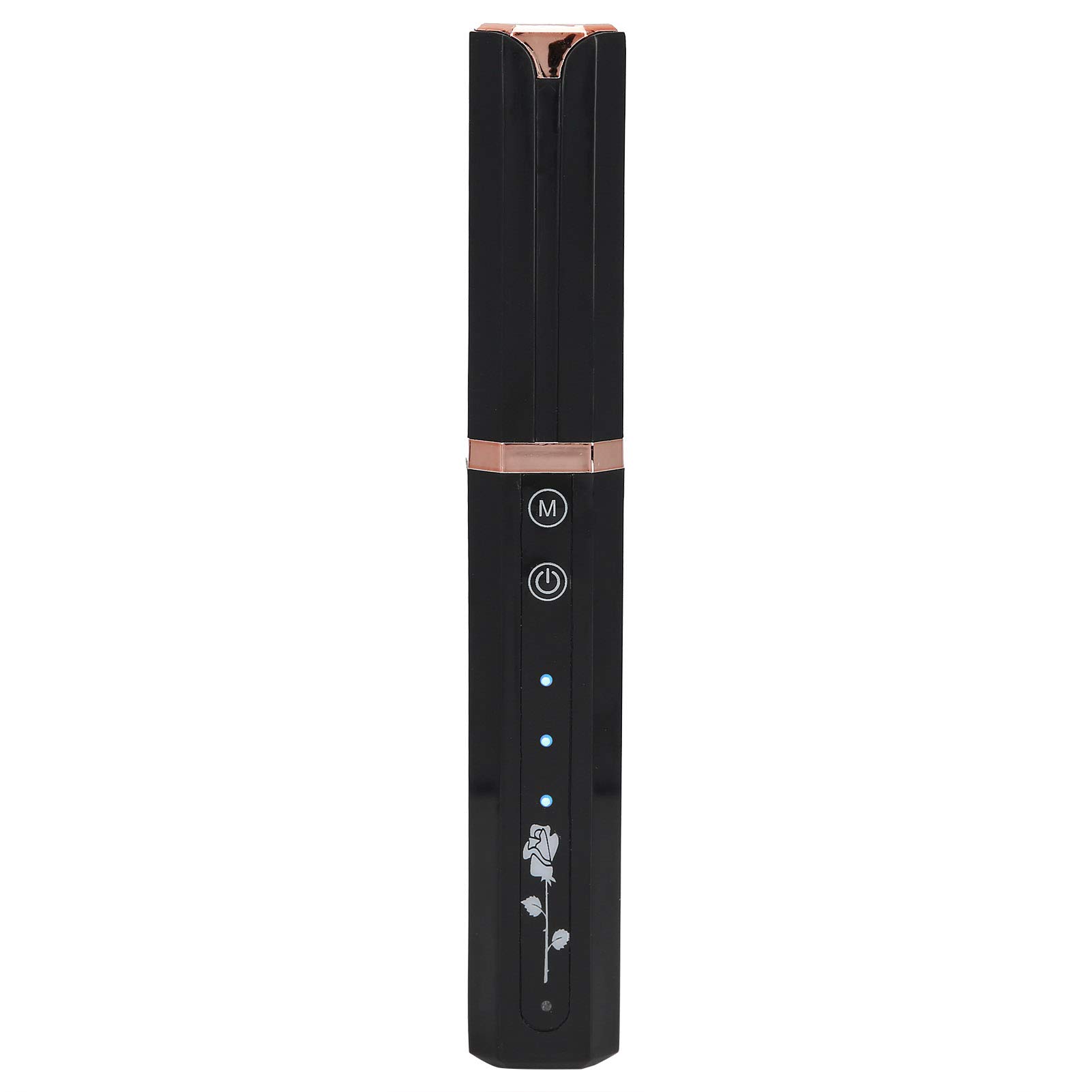 Rizador de Pestañas Eléctrico Philips Carga USB Calentamiento Eléctrico Rizador de Pestañas Utensilios y Accesorios para Maquillaje Herramienta de Rizador de Pestañas Portátil de (Negro)