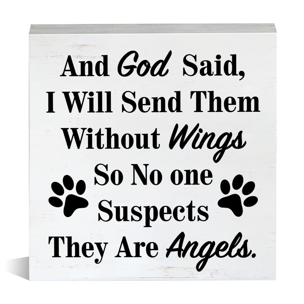 【SiM】【ステッカー!!】 THANK GOD, THERE ARE HUND Amazon.com: Farmhouse God Said I Will Send Them Without Wings