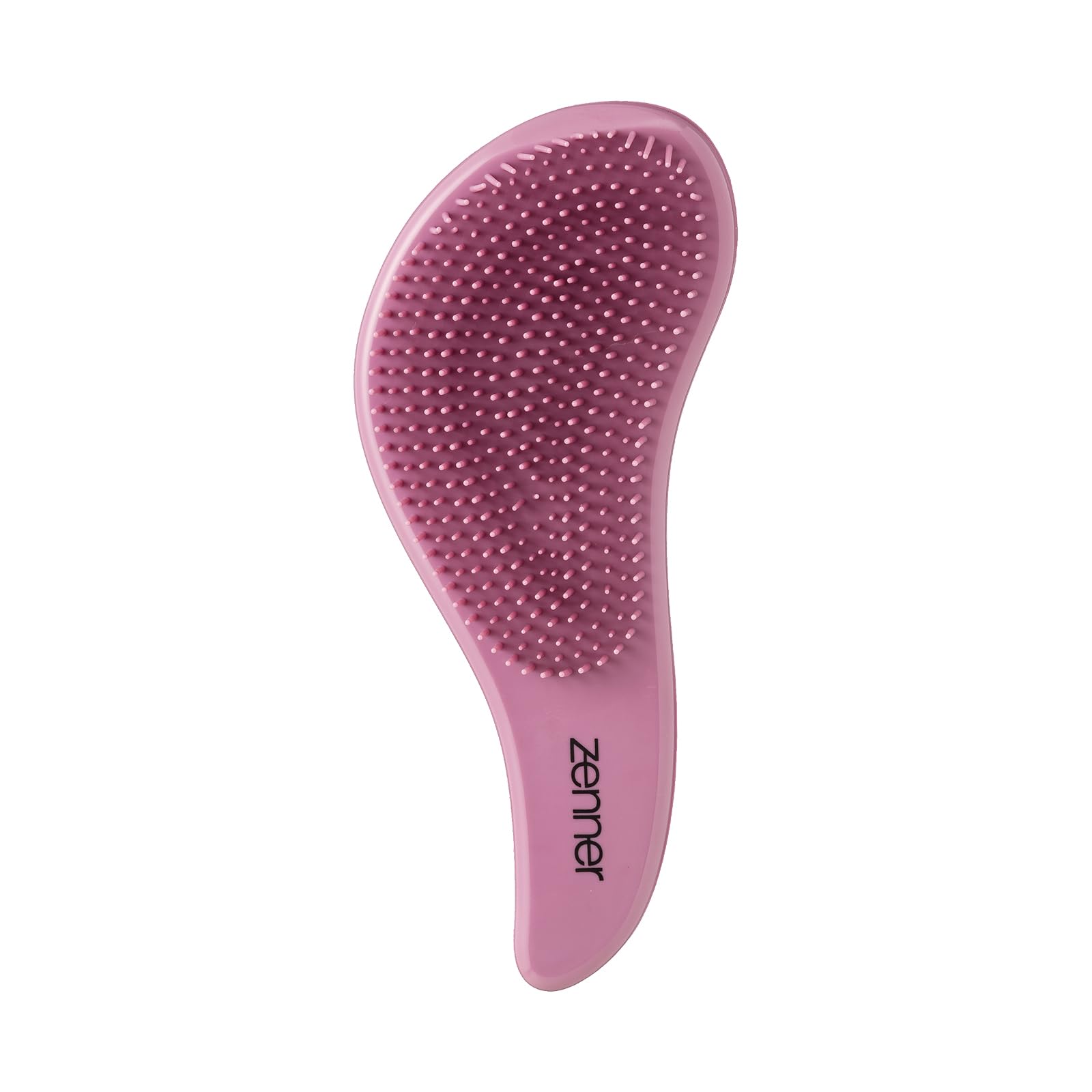 Zenner Tangle-Free Maxi Hair Brush Pink, Large Detangling Brush with Flexible Pins & Ergonomic Handle, For Wet or Dry Hair