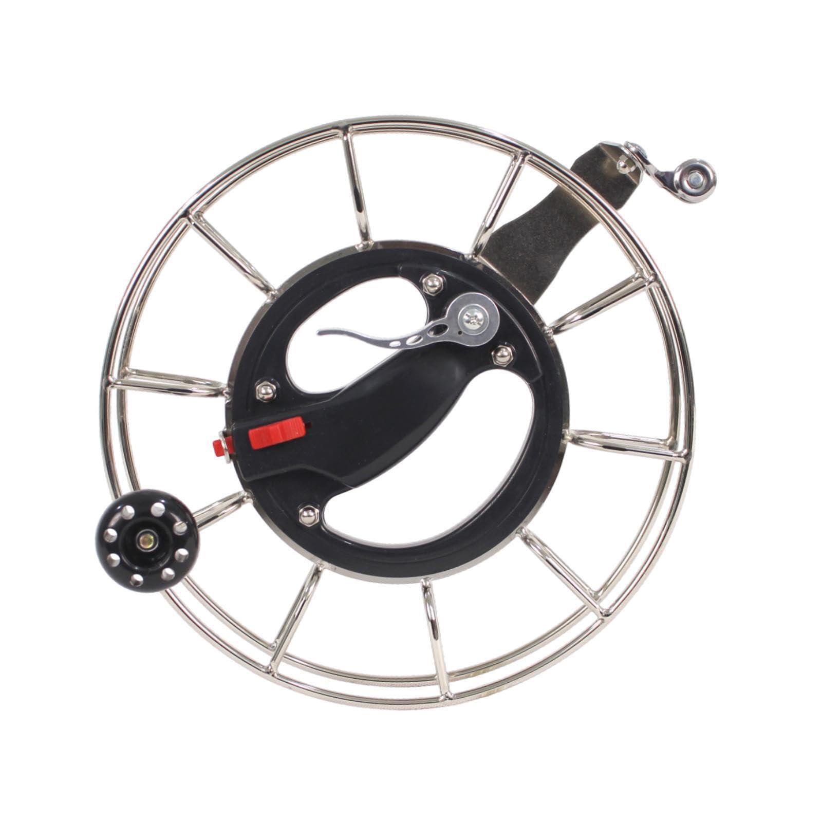 Grande mulinello per aquiloni, ruota per aquiloni, accessorio in acciaio inossidabile per rendere il volo piacevole durante avventure e attività, Stile A