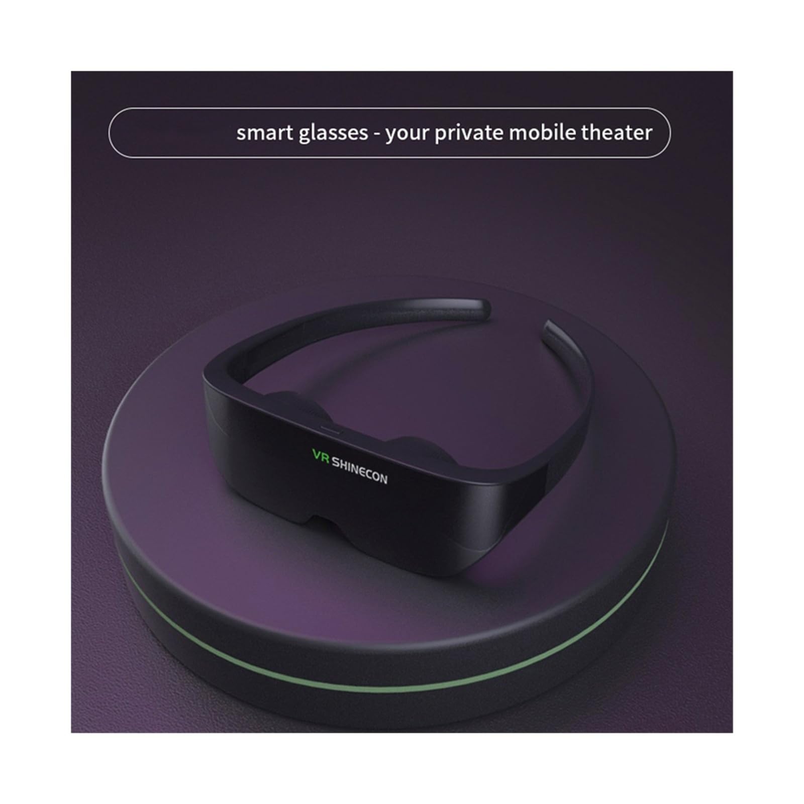 Luxury 3D VR HDMI Cable Virtual Reality Smart Glasses HD Giant Head-mounted Near-eye Display Smart Glasses Video Eyewear PK E812