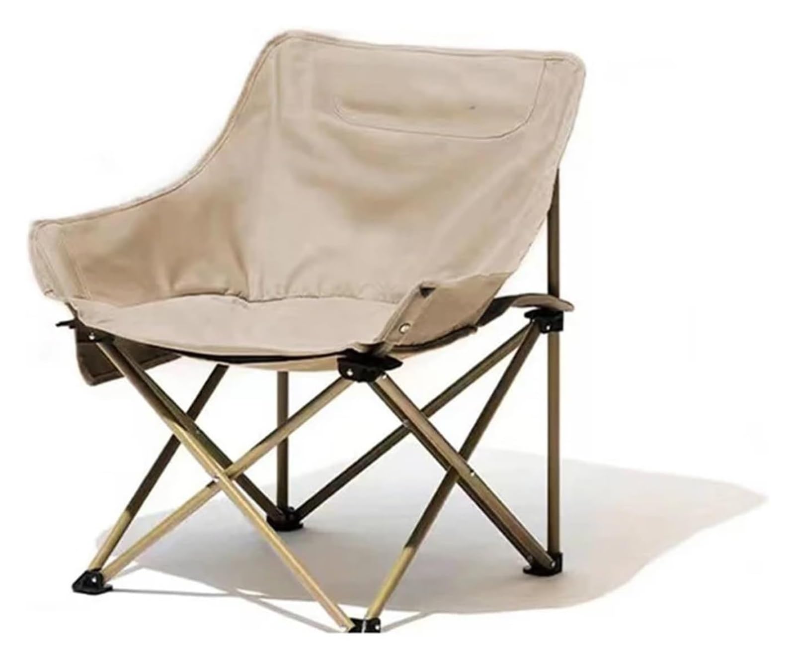 vfdaSWQQ Outdoor folding chair, Fishing Chair Outdoor Folding Moon Camping Leisure Painting Stool Colorful