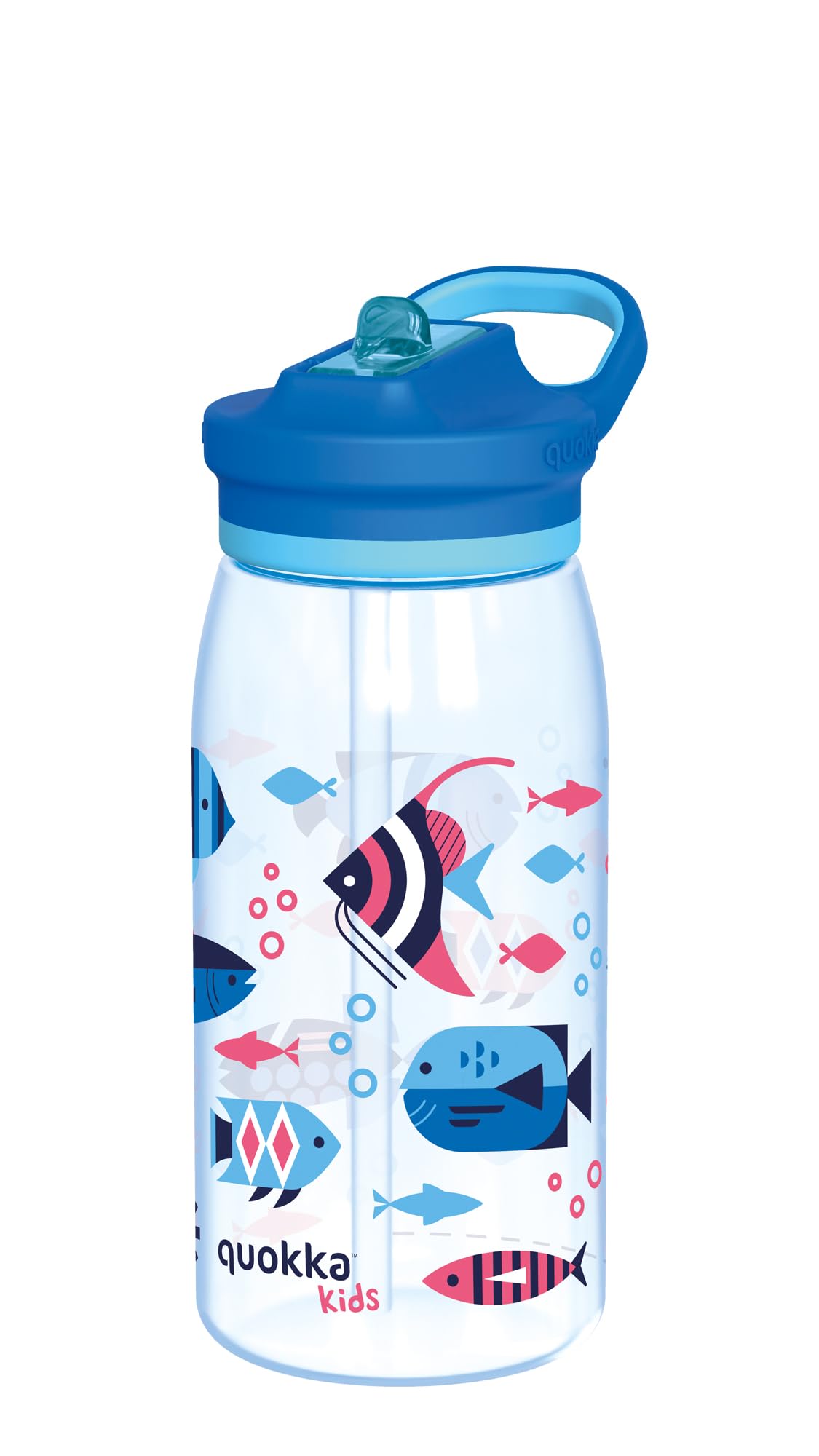 OM SUPPLIES Sea Life 580ml Water Bottle for Kids School Drinks Bottle Made of Durable Ecozen Reusable BPA Free (Sea Life)