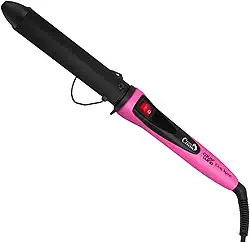 Color Wind, Curl Magic Collor, Modelador profissional sem pinça para cachos, 32mm, 200ºC, Bivolt, Rosa