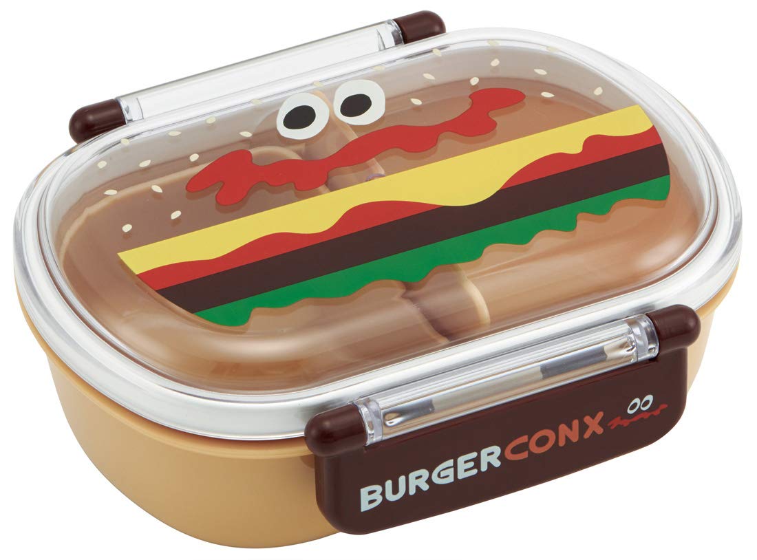 Skater QAF2BAAG-A Children's Bento Box, Antibacterial, Fluffy, 12.2 fl oz (360 ml), Burger Conx, Made in Japan-image-35