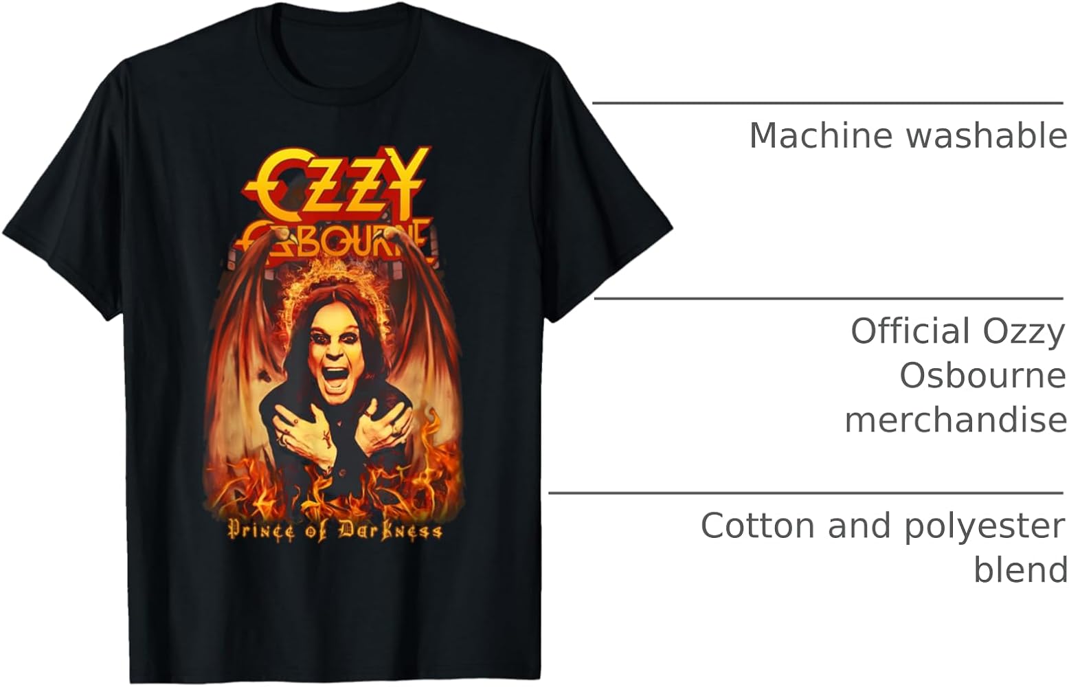 Ozzy Osbourne A NIGHT OF MERRY Tシャツ Ozzy Osbourne Rob Zombie Merry Mayhem 2001 Tour Mudvayne