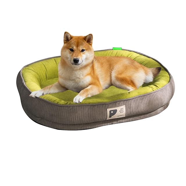 PETCUTE Camas para Perros Pequeños y Perros Medianos,Lavable Camas para Gatos con Cubierta…