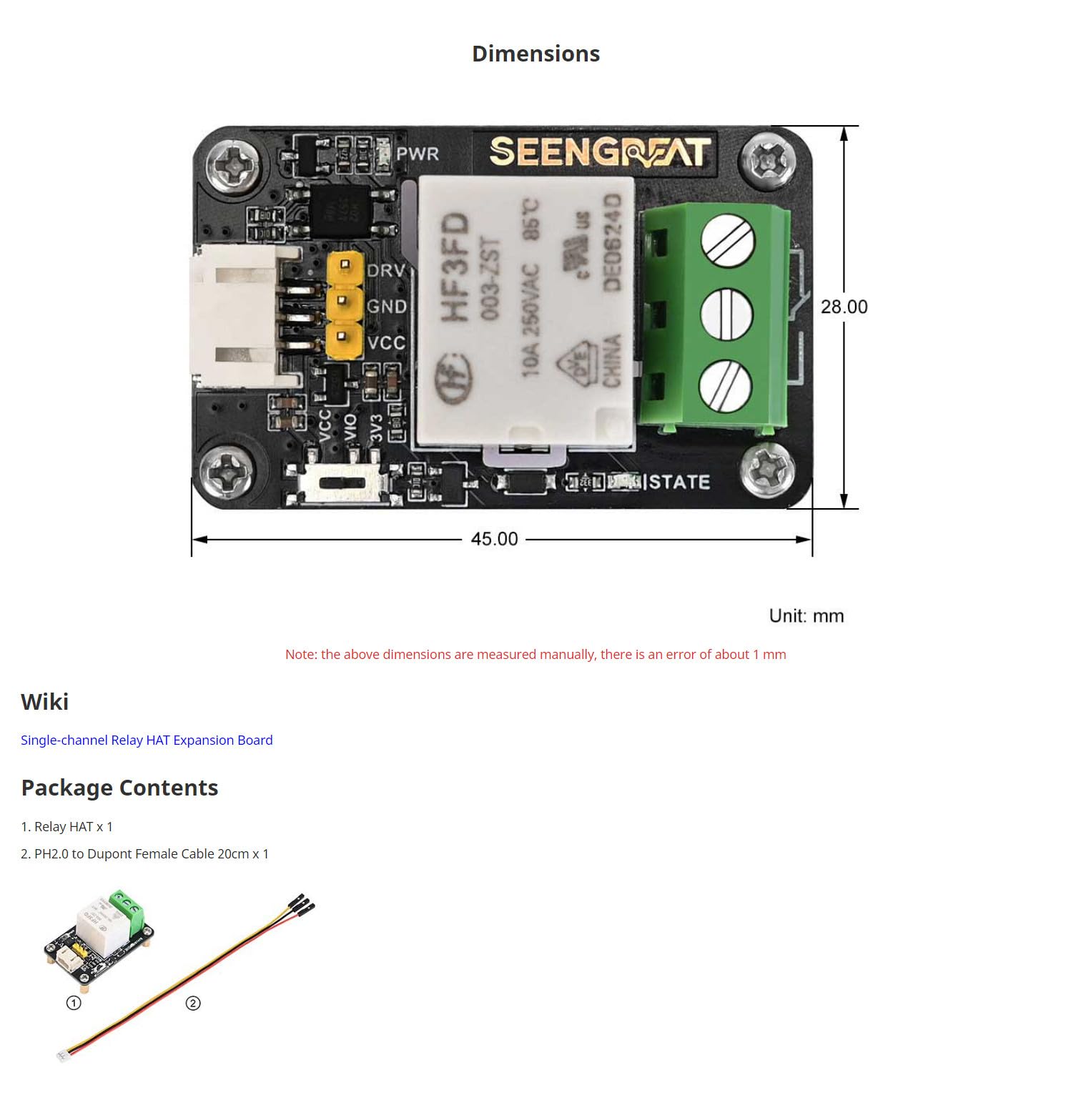 Einkanal-Relais-Modul Für Raspberry Pi, ESP32, Ard Produktbild-Vorschau 4