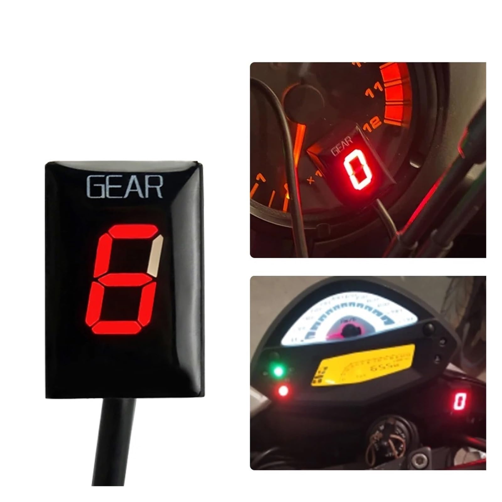 Motocicleta Marchas Pantalla para FZ1 FZ1N FZ 1 N 1N 1S FZ1S MT-01 para MT-03 MT01 MT03 FZ8 para Dlverslon Accesorios De Motocicleta Indicador De Marcha Pantalla Medidor
