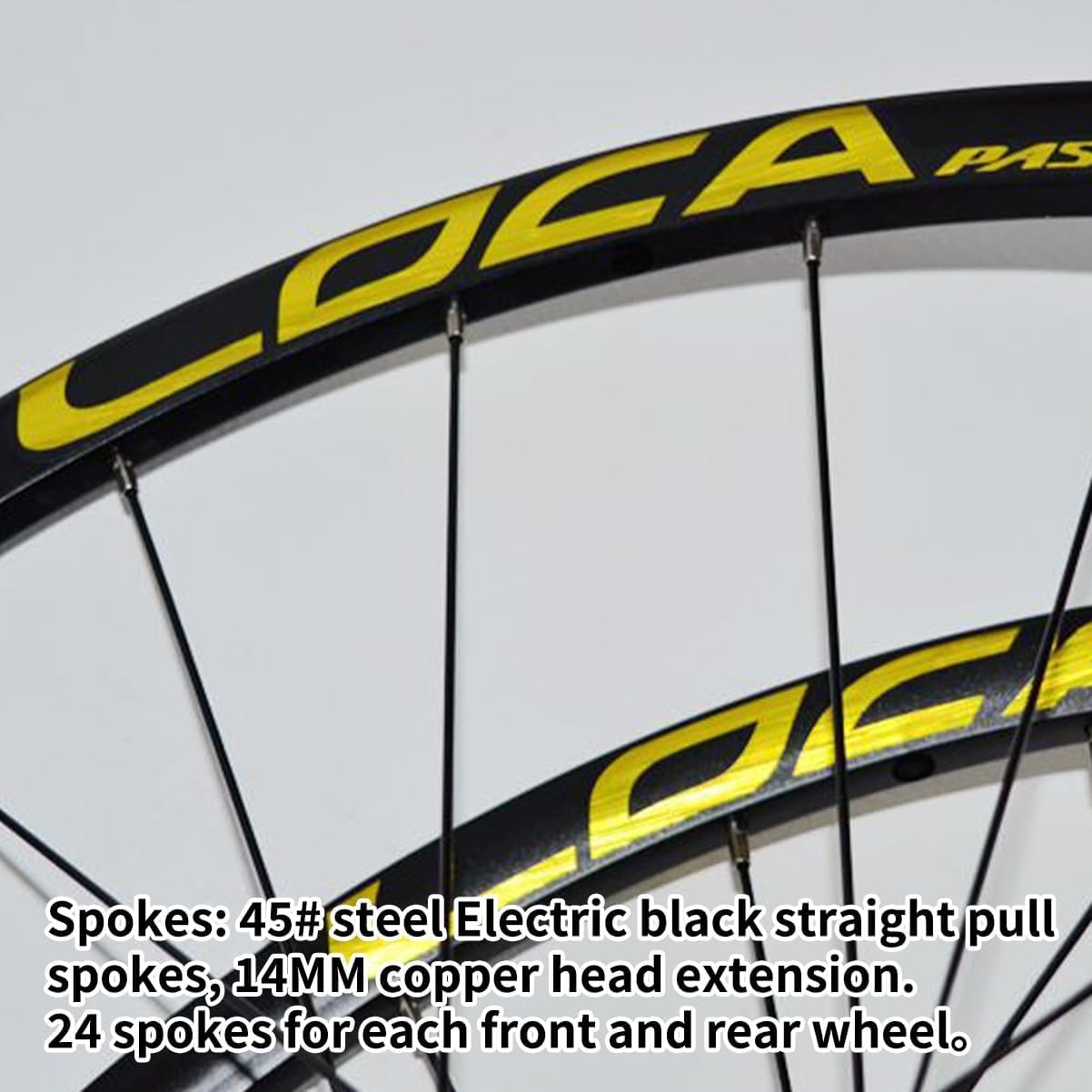 26/27,5/29 Zoll Mountainbike-Laufradsatz Schnellspann-Vorder- Und Hinterräder Aluminiumlegierungsfelgen Scheibenbremse 24H Naben Für 8/9/10/11/12 Gänge