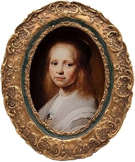 2.5x3.5 Vintage Oval Picture Frame, Mini Antique Gold Frames