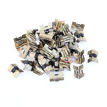 ELECTROPRIME Door Window Drawer Metal Butt Hinges, 0.78