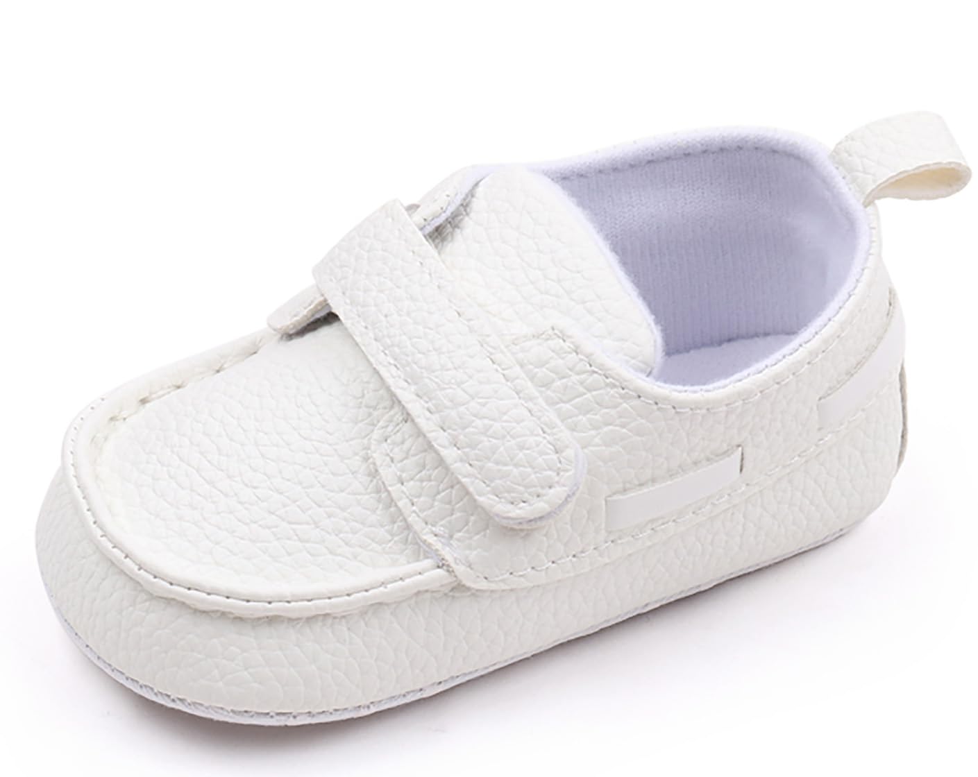 Greceen Infant Baby Boys Girls PU Leather Loafers Soft Sole Toddler Oxford Dress Shoes Wedding Baptism Dress Shoes 240 We13