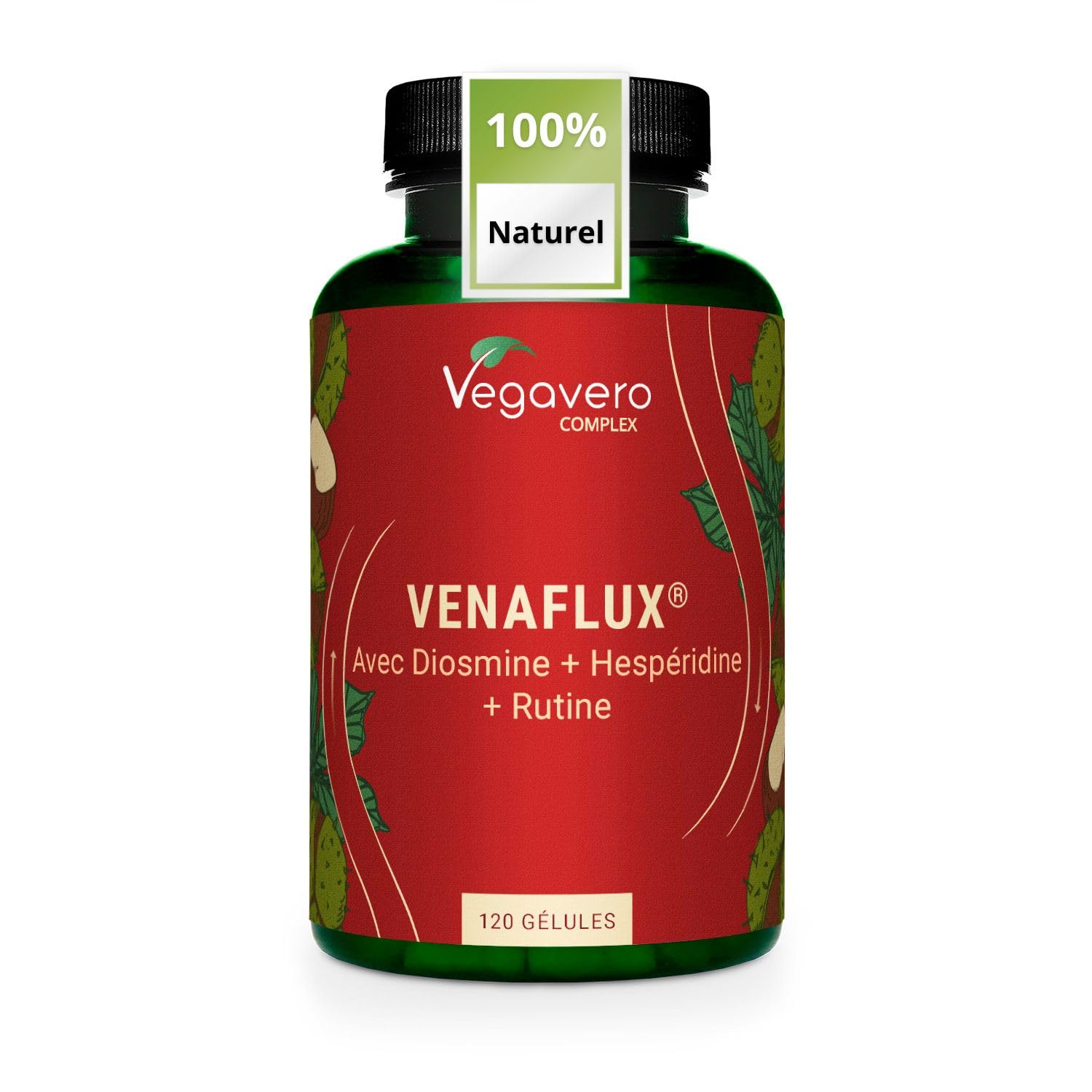 Vegavero Diosmine + Hespéridine | Avec Rutine + Marronnier d’Inde + Petit Houx |