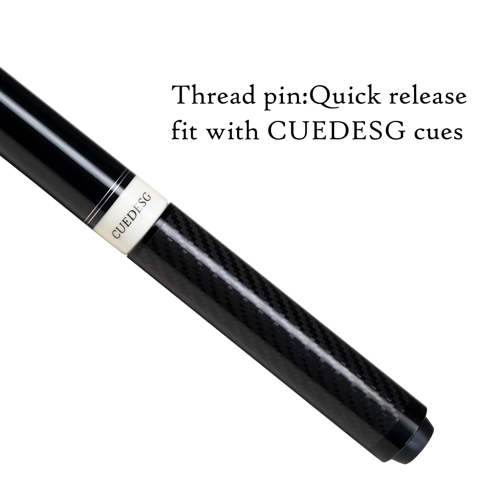 KF-CUE 専用11インチ　エクステンション Amazon.com : CUEDESG Carbon Fiber Pool Cue Extension,Carbon