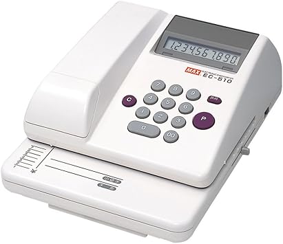 Max electric check writer EC-510