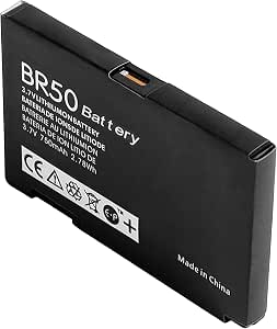 LEOM BR-50 Battery Replacement for Motorola RAZR V3, V3i, V3c, V3m, U6 PEBL, Prolife 300 500 – 710mAh Li-ion High Capacity Battery with Safety IC – Compatible with BR50