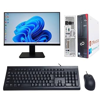 【省スペース】富士通 ミニデスクトップ Win11 メモリ16GB Amazon.co.jp: NEXTJAPAN【2年保証】 デスクトップパソコン