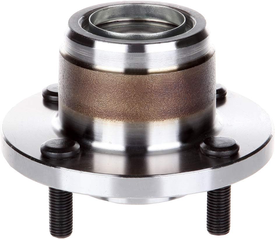 SCITOO Wheel Hub Wheel Bearing Assembly Rear 521002 fit for Ford FOCUS 2001-2007 4 Lugs Wheel Hub Bearing Assemblies without ABS 1pc Wheel Hub Bearings