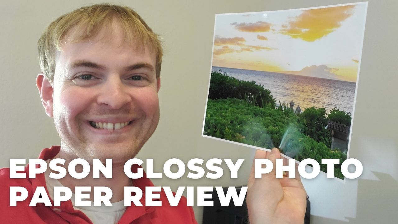 Watch Epson Premium Glossy Photo Paper Review and Demo on Amazon Live