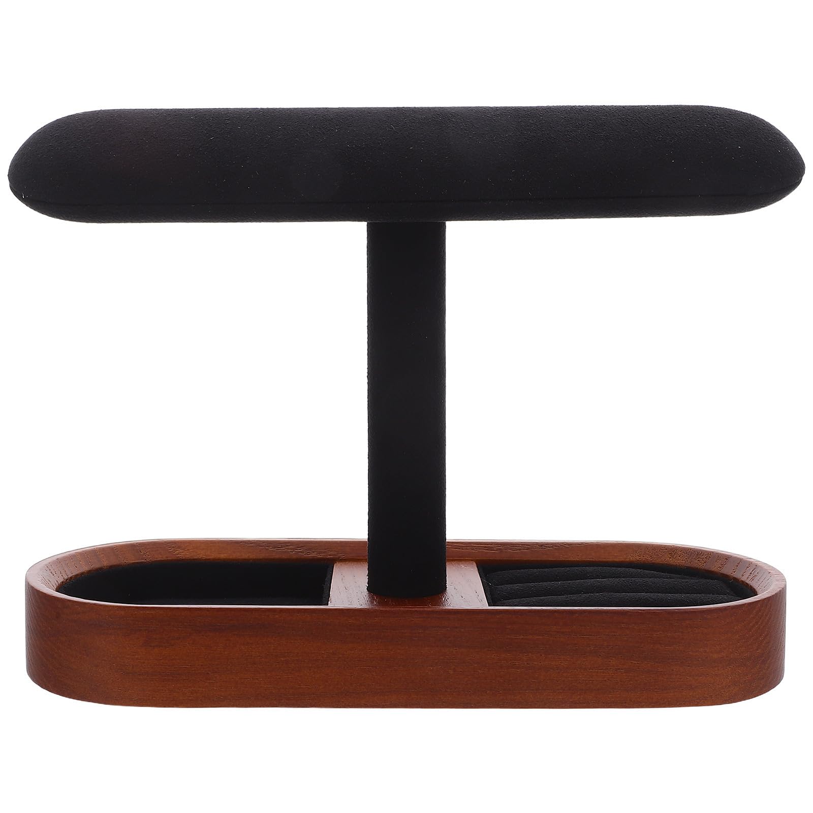 Kisangel Supporto in Legno a T per Orologi e Bracciali, Espositore Stabile