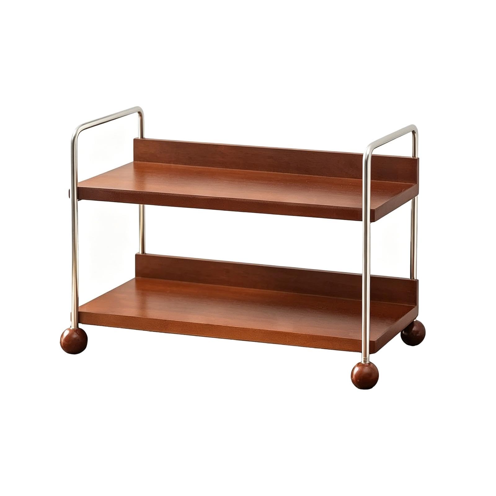 Desktop Shelf Organizer Wooden Storage Rack for Living Room Office Farmhouse 3 Layered|Home & Garden| Kitchen Dining & Bar| Kitchen Storage & Organization| Racks & Holders-image-26