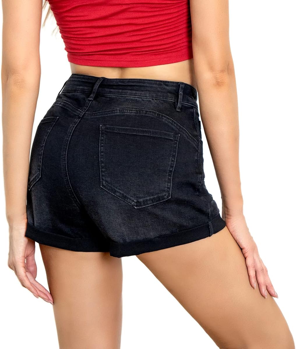 Buy A21 Fashion Jean Shorts Womens High 