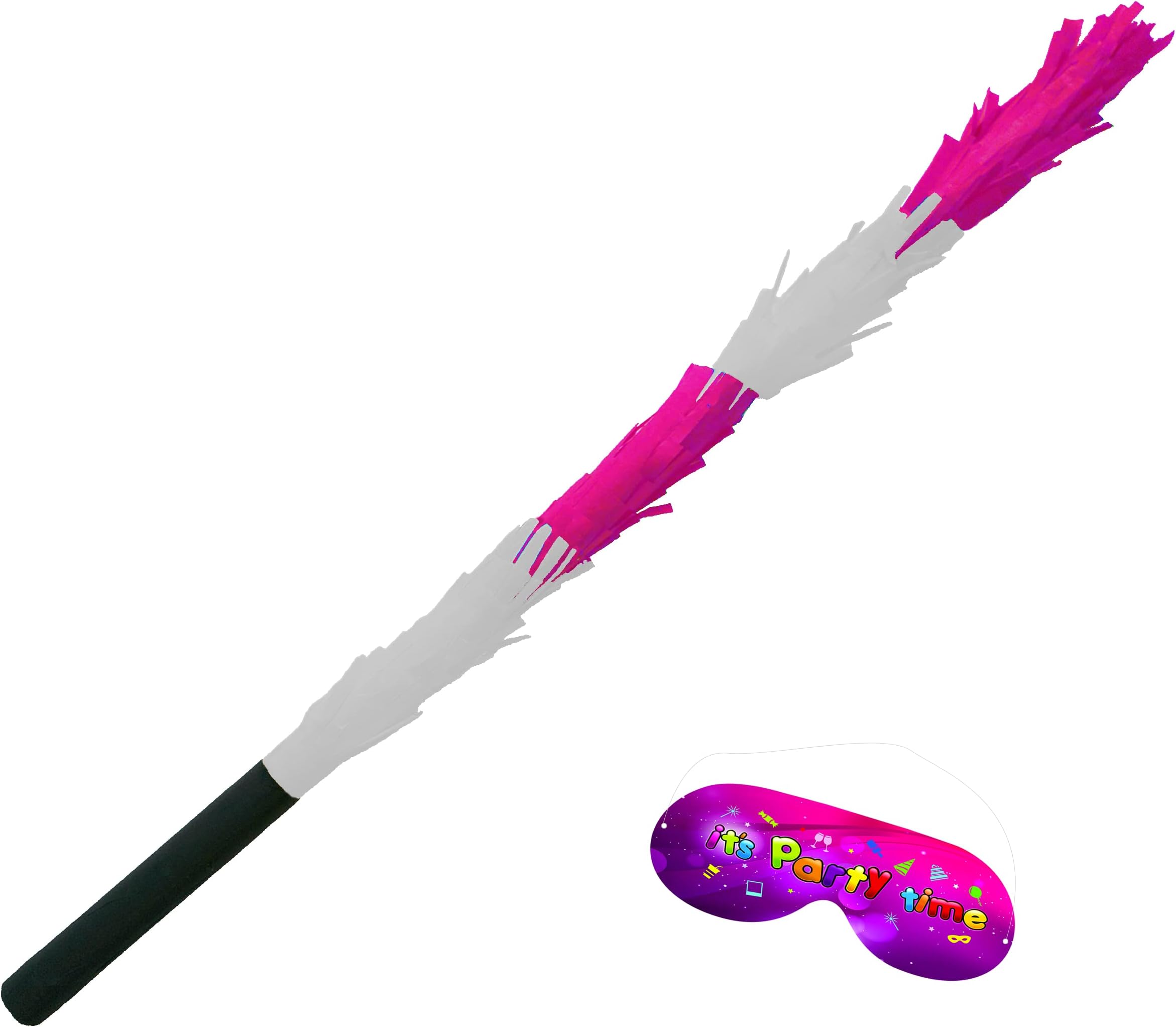 Pink White Stick & Paper blindfold