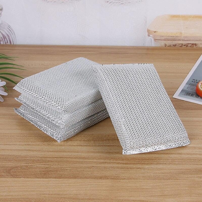 LootWagon Sponge Scrubber, Scrub Sponge for Utensil Cleaning, Scratch Proof Scrubber for Kitchen Utensils, Steel Wire Non-Scratch Reusable Dishwashing Sponge for Kitchen pack of 2 (B0D5DDCXK5) Amazon Price History, Amazon Price Tracker