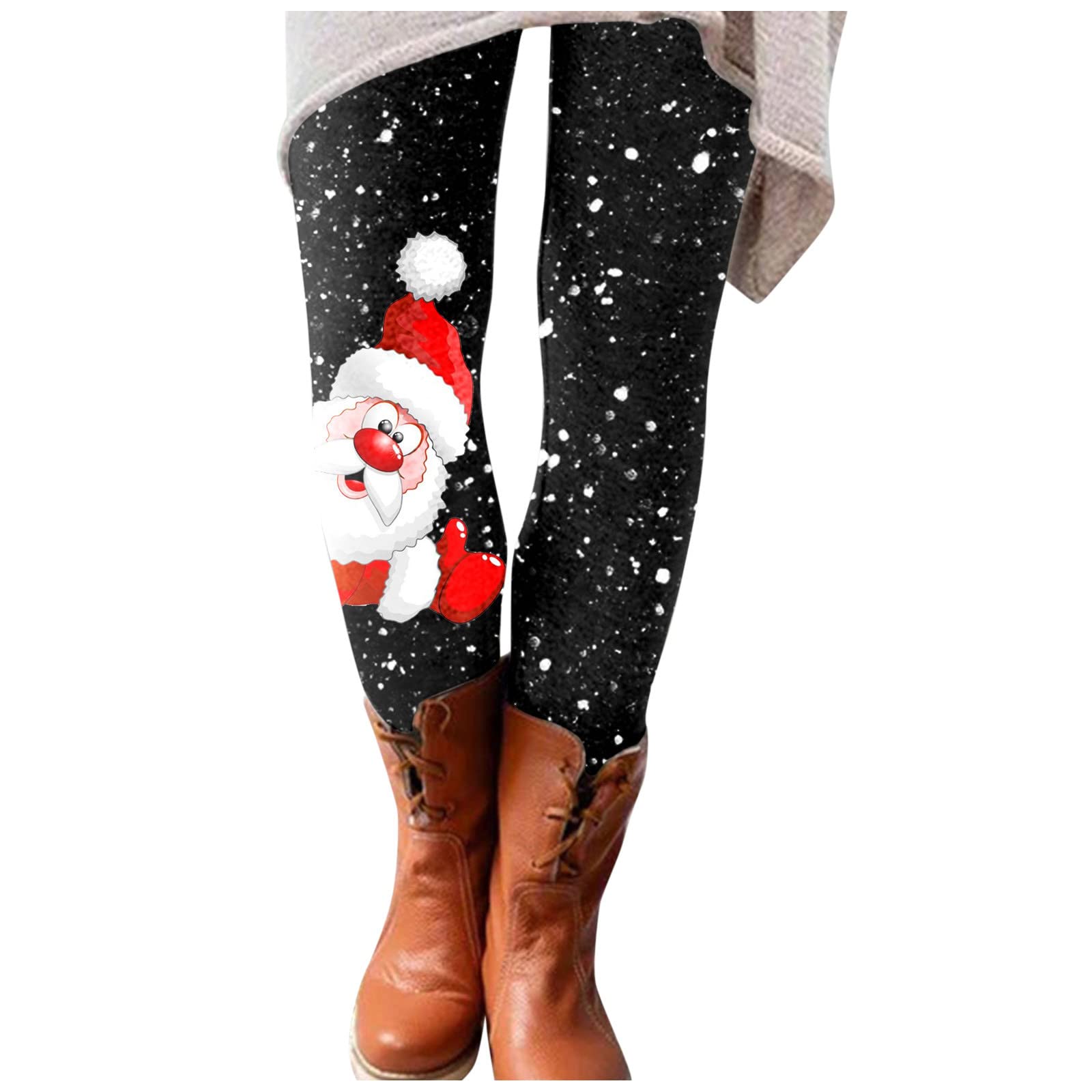 MODSGUE Leggings termici da donna foderati, leggings termici, collant spessi, slim fit