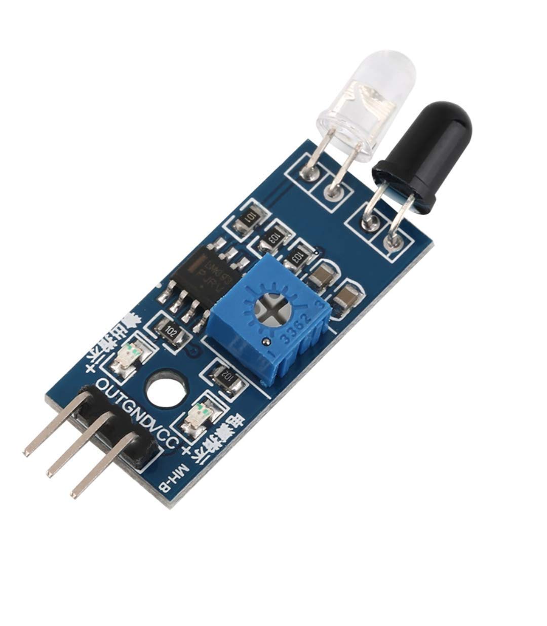 Buy IR Infrared Sensor Module, IR Infrared Obstacle Avoidance Sensor ...