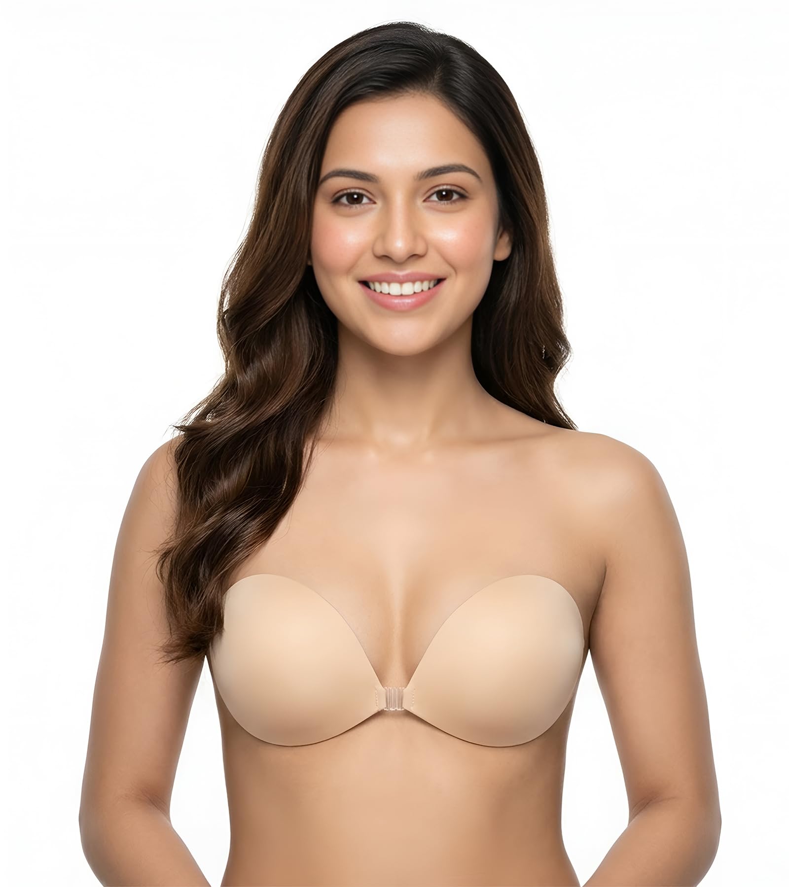 enclave Adhesive Bra Invisible Sticky Strapless Push up Backless Reusable Silicone Covering Nipple Bras-picture-11