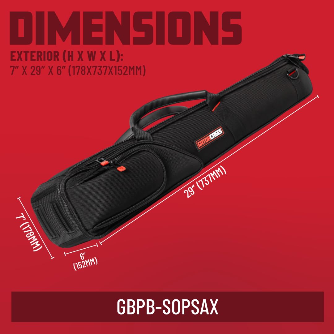 Amazon.co.jp: GATOR ゲーター ソプラノサックス用 ギグケース Allegro