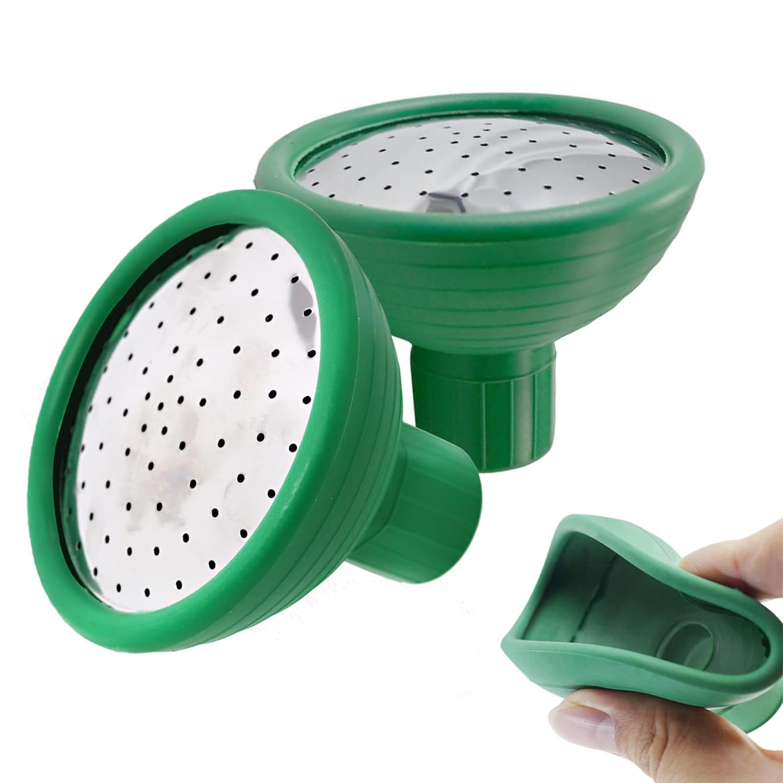 2 Pcs Watering Can Rose Heads Universal Water Sprinkler Sprayers Watering Can Rose Heads Replacement for Watering Cans Garden Plants Indoor & Outdoor