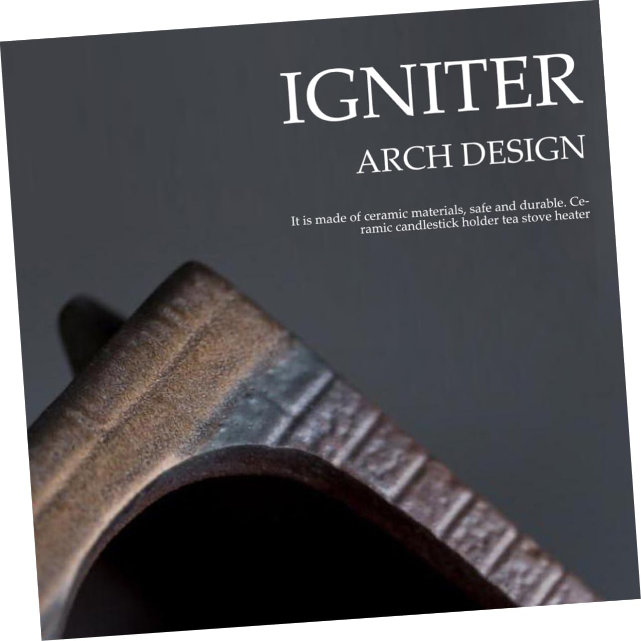 Sosoport 1Set Tea Warmer Ceramic Teapot Stand Retro Design for Home and Office Use for Keeping Tea Warm Non Slip Base Great for Tea Lovers for Tea Houses and Restaurants