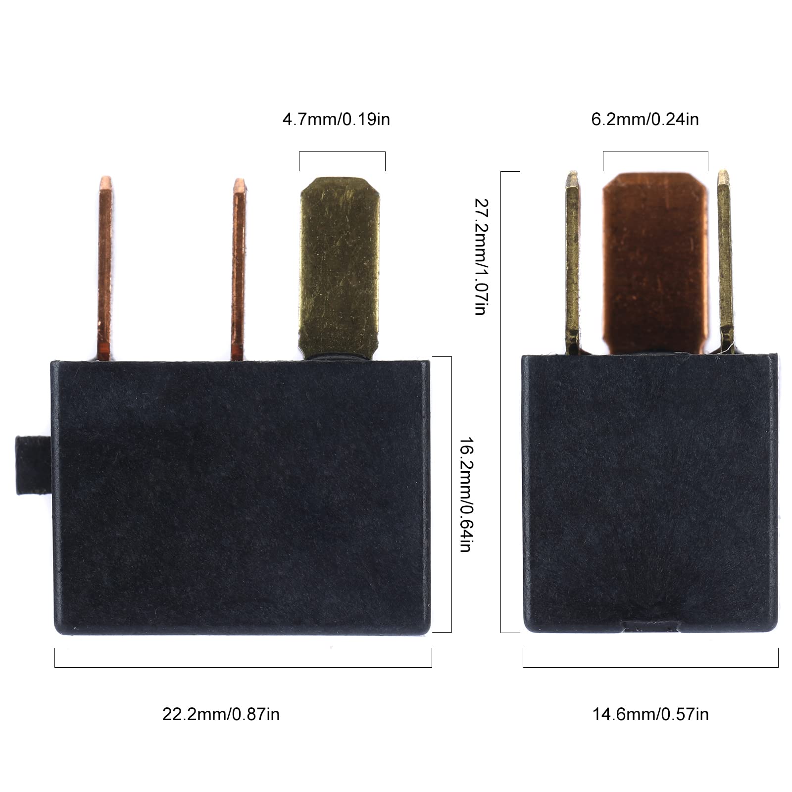4 Pack G8HL-H71 AC And Starter Relay 39794-SDA-A03 39794-SDA-A05 Compatible For Crosstour CR-V CR-Z Element Insight Odyssey Pilot Acura TL TSX MDX