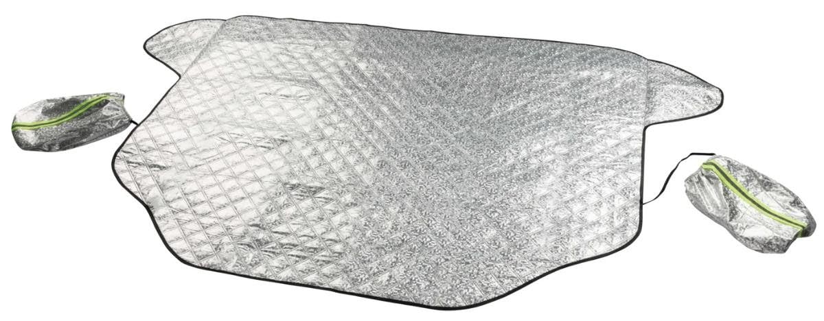 WALSER Premium protettore del parabrezza con copertura dello specchietto laterale, copertura del parabrezza 157x126 cm, protezione solare