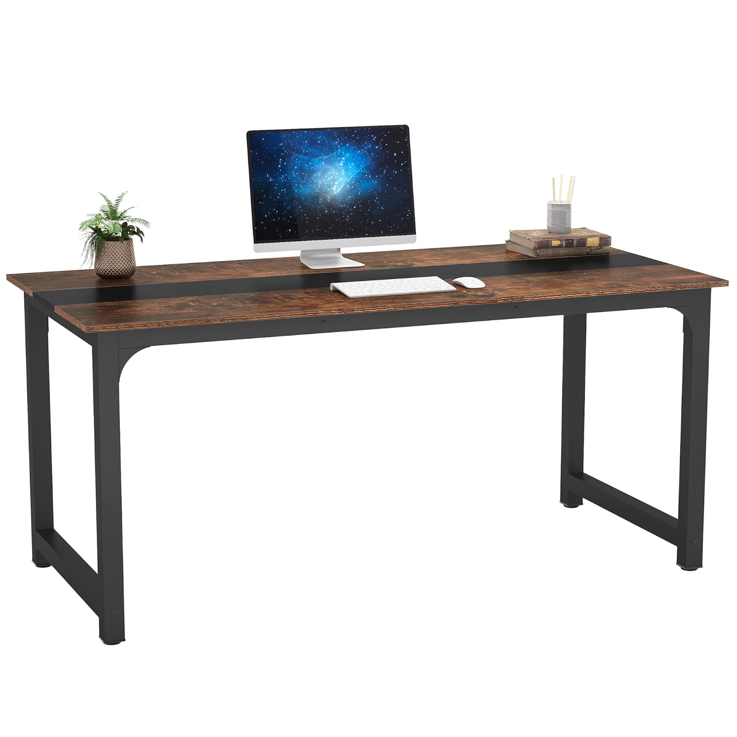 Tribesigns Modern Computer Desk 70 8 x 31 5 inch Large Office Desk Computer Table Study Writing Desk