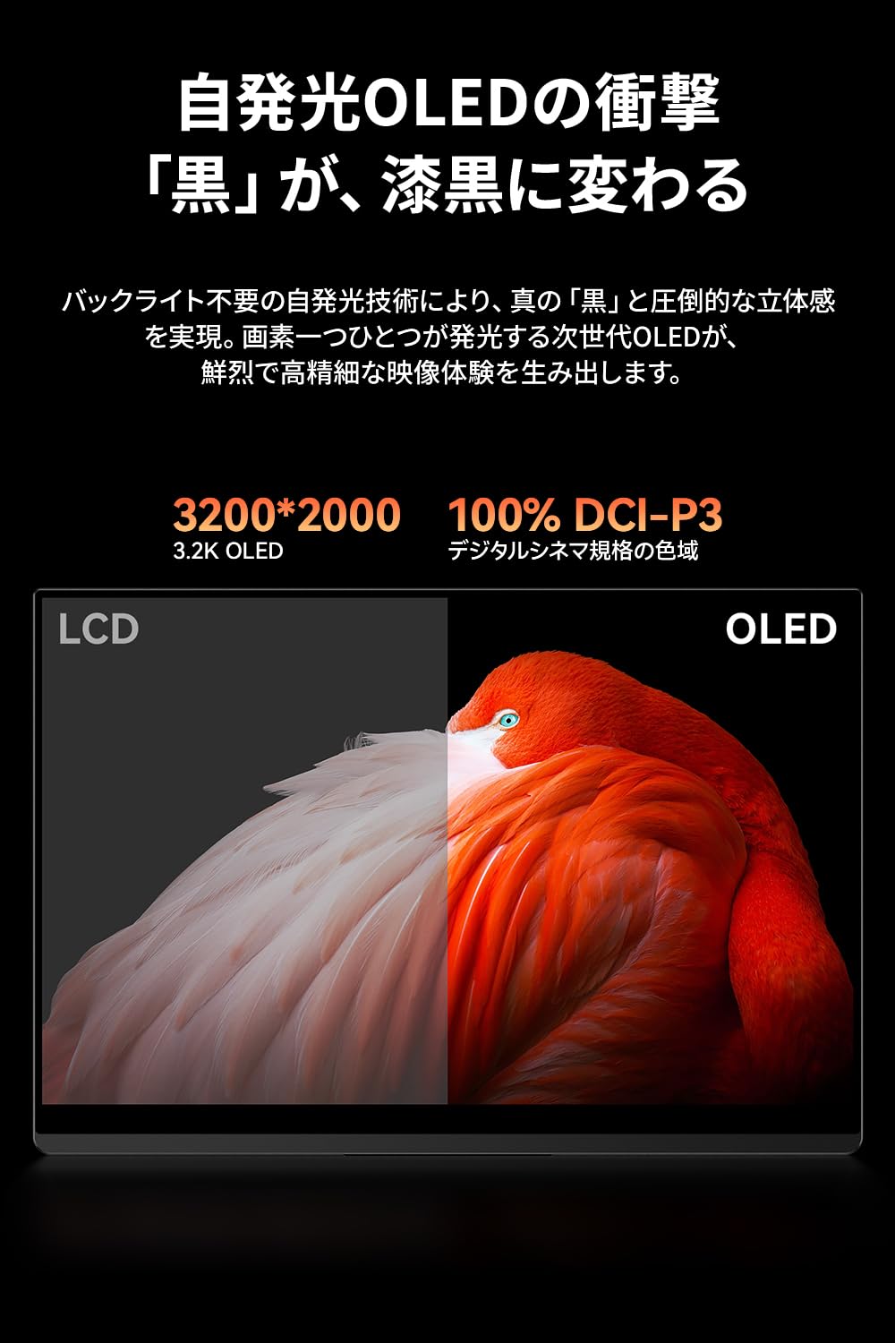 Amazon.co.jp: EHOMEWEI モバイルモニター 有機EL 16インチ