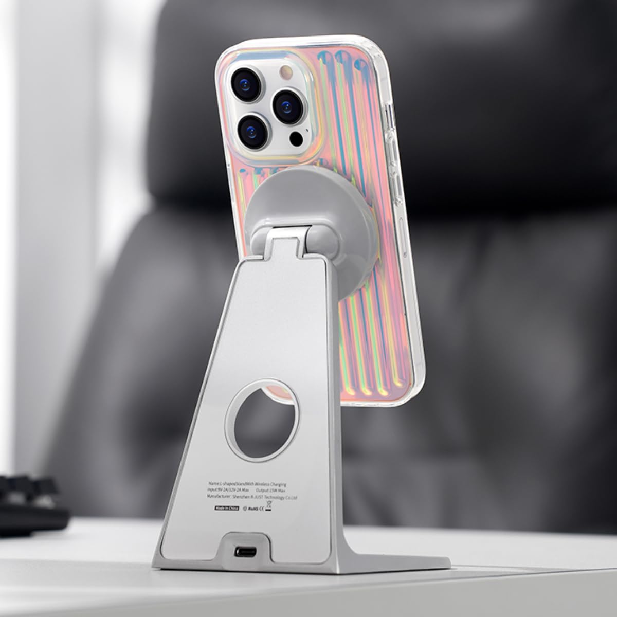 Amazon.co.jp: Sanlinba iPhone 14pro 用 ケース MagSafe対応 オーロラ