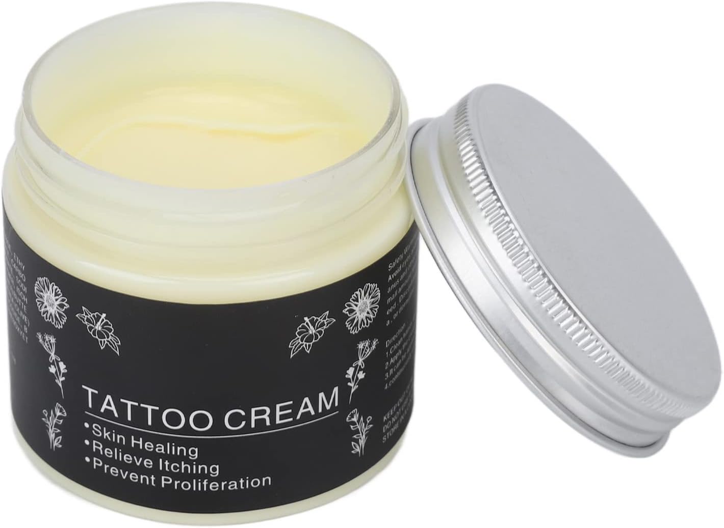 Beurre de Tatouage, 100 G Baume Crème au Beurre de Soin Après Tatouage Tous les Soins de